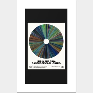 minimal_Castle of Cagliostro Warp Anime Posters and Art